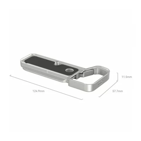 SmallRig 4439 Площадка для аксессуаров Bottom Mount Plate (серебряная) для камеры A7C II / A7CR
