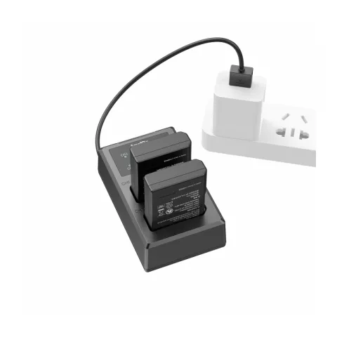 SmallRig 3819 Зарядное устройство с двумя литий-ионными аккумуляторами EN-EL14