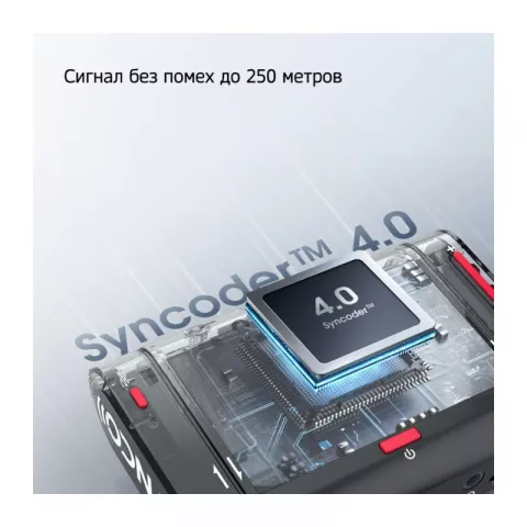 Synco G3PRO беспроводная микрофонная система 2,4 ГГц (2 передатчика, 1 приемник)