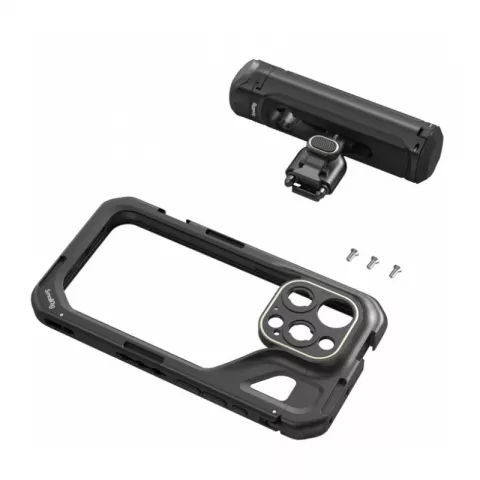 SmallRig 4398 Комплект для смартфона iPhone 15 Pro, клетка и боковая ручка с кнопкой управления