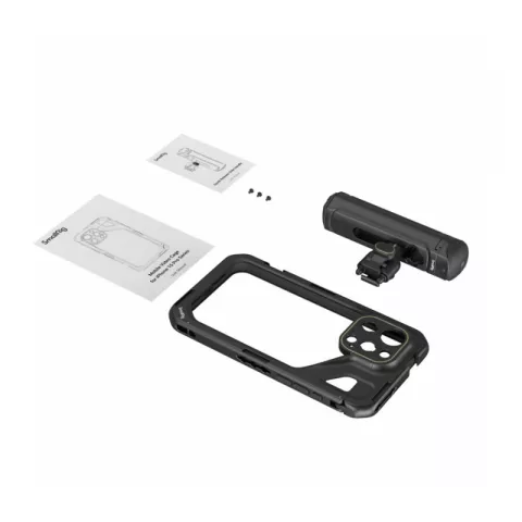 SmallRig 4393 Комплект для смартфона iPhone 15 Pro Max, клетка и боковая ручка с кнопкой управления