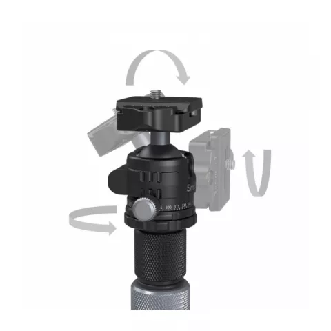 SmallRig 4059 тревел штатив AP-20 c шаровой головой карбоновый с клипсами Travel Video Tripod