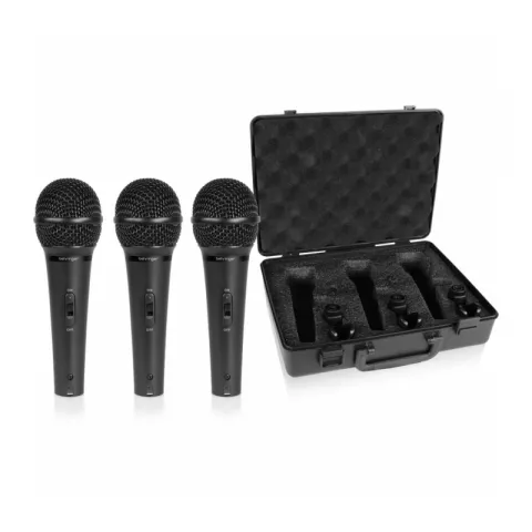 Behringer XM1800S комплект из 3 кардиоидных динамических микрофонов