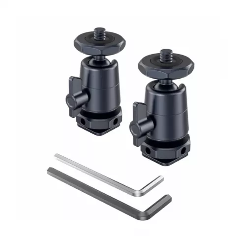 SmallRig 2948B Шаровая головка с креплением Removable Cold Shoe Mount (2 шт.)