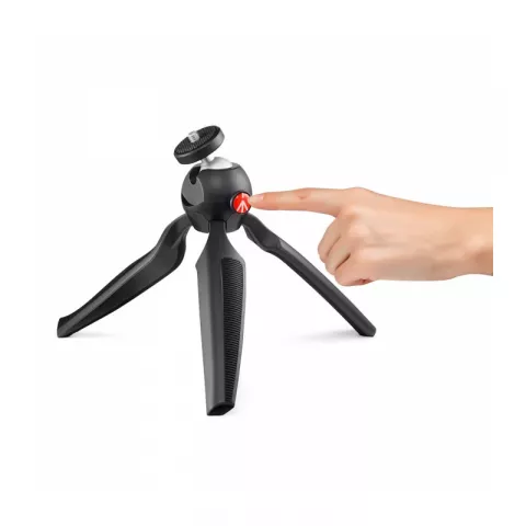 Штатив настольный Manfrotto MTPIXIPLUS-GY Pixi Plus с головкой (серый)
