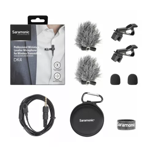 Петличный профессиональный микрофон Saramonic DK4B для Sony